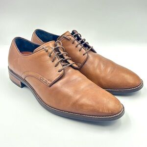 Cole Haan Grand OS Hawthorne Mens Oxford Dress Shoes Size 9M Brown Leather